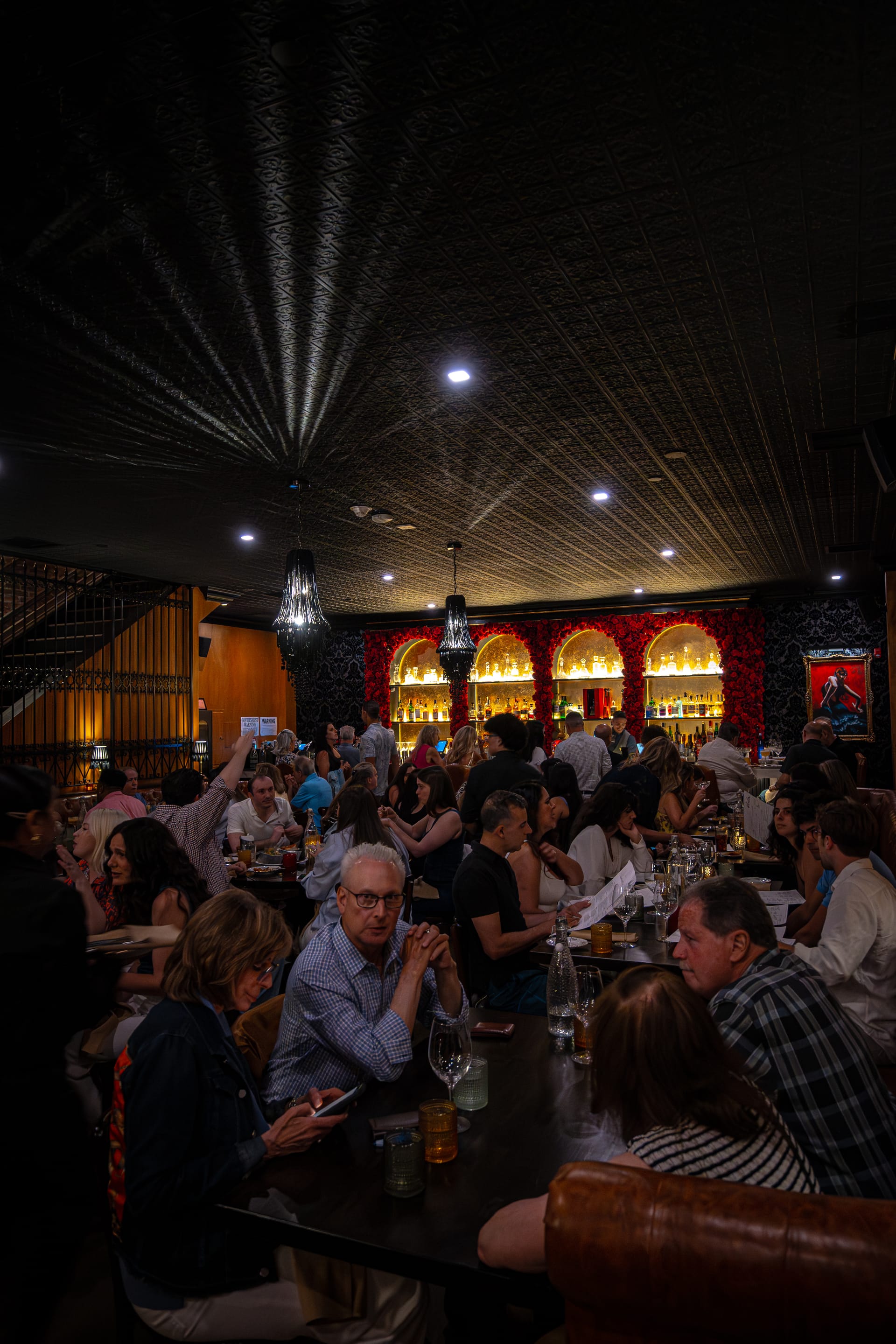 Guests enjoying Spanish fine dining at Vida restaurant Westchester